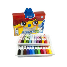 Фломастери "Marco Super Washable" 24 кол. /1632-24СВ/ Jumbo (1/6/24)