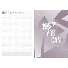 Щоденник "YES" А5 недат. "Good vibes" /252051/ м'який, 432 стор., pattern (1/24)
