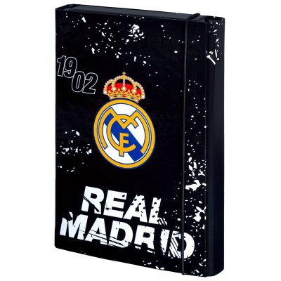 Папка для зошитів "Kite" /RL26-210/ В5 на гумці картон FC Real Madrid (1/10)
