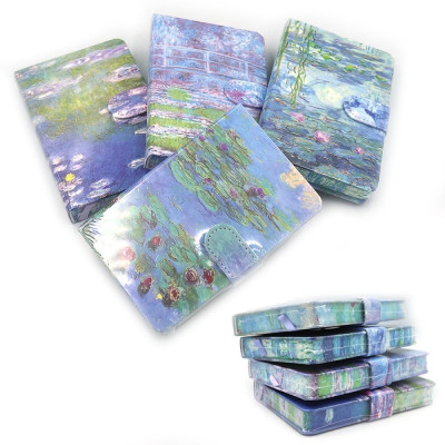Блокнот А6/112арк "JO" /9501-19/ на кнопці "Ставок"   #, кол. край, мікс (1/12)