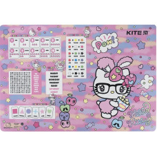 Підкладка настільна "Kite" /HK23-207-1/ 42,5x29см, PP "Hello Kitty" (1/10/200)