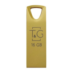 Флеш пам'ять "T&G" 16GB металева серія 117 золото
