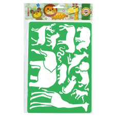 Трафарет "Koh-i-Noor" 9820  "Сафарі" 31*20 (24)