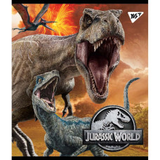 Зошит уч. "YES" 48арк.# /765324/ "Jurassic world"  Ірідіум+гібрід.виб.лак (5/100)