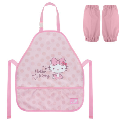 Фартух з нарукавниками "Kite" /HK26-161-1/ 55x47 см, Education Hello Kitty (1/25)