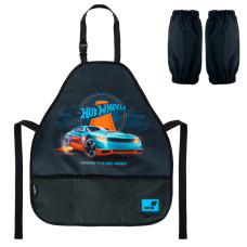 Фартух з нарукавниками "Kite" /HW26-161/ 55x47 см, Education Hot Wheels (1/25)