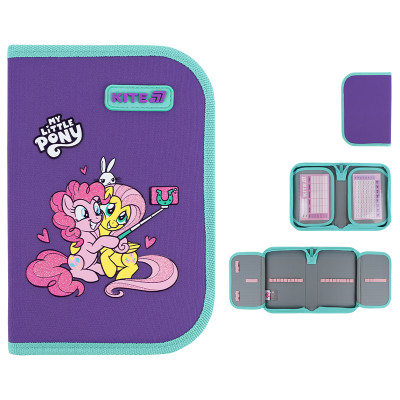 Пенал "Kite" /LP26-622/ 1 від., 2 відв., без наповнення 622 My Little Pony (1/48)