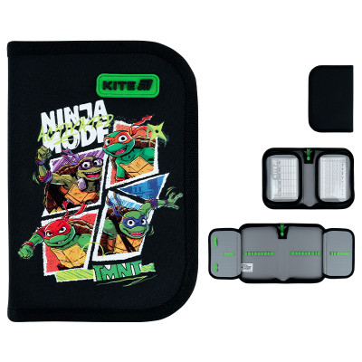 Пенал "Kite" /NT26-622/ 1 від., 2 відв., без наповнення 622 Tales of the TMNT (1/48)