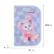 Пенал "Kite" /SP26-622H/ 1 від., 2 відв., з наповненням 622H Studio Pets (1/42)