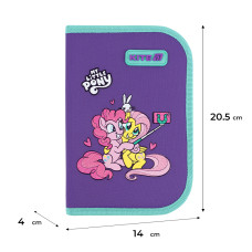 Пенал "Kite" /LP26-622H/ 1 від., 2 відв., з наповненням 622H My Little Pony (1/42)