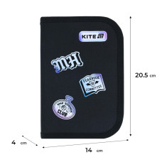 Пенал "Kite" /MH26-622H/ 1 від., 2 відв., з наповненням 622H Monster High (1/42)