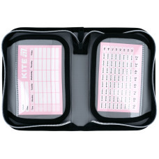 Пенал "Kite" /K26-622H-5/ 1 від., 2 відв., з наповненням 622H Black&Silver (1/42)