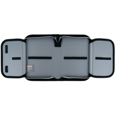 Пенал "Kite" /K26-622H-5/ 1 від., 2 відв., з наповненням 622H Black&Silver (1/42)