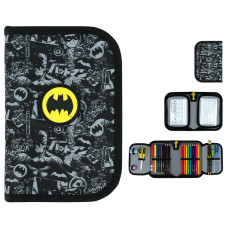 Пенал "Kite" /DC26-622H/ 1 від., 2 відв., з наповненням 622H DC Batman (1/42)