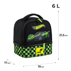 Сумка для ланчу "Kite" /HW26-2708/ 21,5x19x17 см Hot Wheels (1/20)