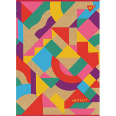 Зошит А4/48 # скоба "YES" /681558/ "Color Abstract" Білила + СМІК (3/39)