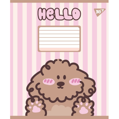 Зошит уч. "YES" 12арк.== /767806/ "Hello Puppy" (25/500)