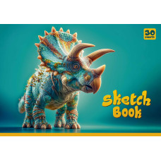 Альбом для малювання "Star" А4/30арк./PB-GB-030-8578/ склейка, 100г/м2, УФ-лак (15/75)