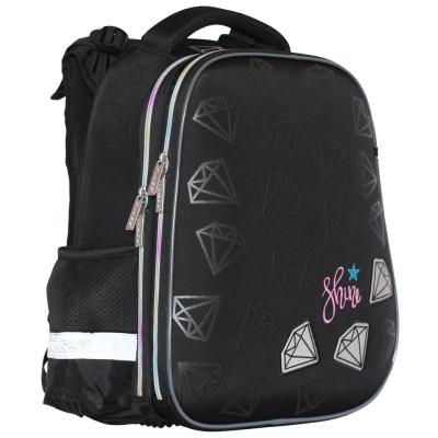Ранець-рюкзак "CLASS" /2414C/ SchoolCase 2 відд., 39х28х21см, "Shine" (1/4)