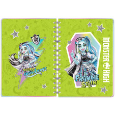 Щоденник-планувальник шкільний "Kite" /MH25-438/ тверда обкл., Monster High (1/10)