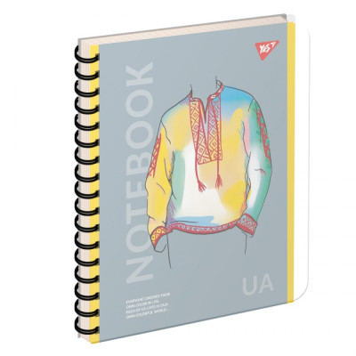 Блокнот "YES" А5/144  4в1 /681951/ "Notebook UA", пластик обкл., з розділ. (3/30)