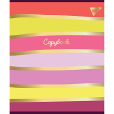 Зошит уч. "YES" 18арк.== /765200/ "Be luxurious" софт-тач+фольга золото (10/200)