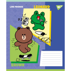 Зошит уч. "YES" 24арк.# /767643/ "Line Friends Funny" (20/320)