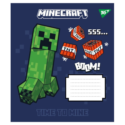 Зошит уч. "YES" 24арк.# /767561/ "Minecraft Signs" (20/320)