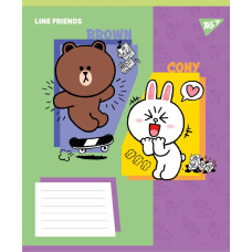 Зошит уч. "YES" 24арк.== /767644/ "Line Friends Funny" (20/320)