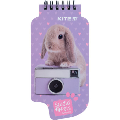 Блокнот А5+/ 50 "Kite" /SP22-465/ пласт. сп., Studio Pets (1/50/100)