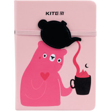Блокнот В6+/ 96 "Kite" /K22-464-1/ тв. обкл., Pink Bear (1/18/36)