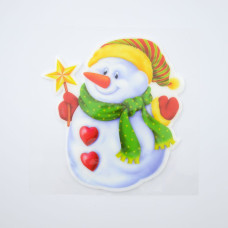 Наклейка Новорічна "ANGEL GIFTS" /B-8365/ 15*25см (12)