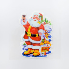 Наклейка Новорічна "ANGEL GIFTS" /B-8365/ 15*25см (12)