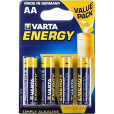 Батарейка "VARTA" /LR-6/4bl/435/ High Energy (Long Life Power лужна, 1,5V, пальчик (4/80)