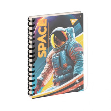 Блокнот "YES" В6/144  4в1 /681975/ "Space adventure", пластик обкл., з розділ. (3/30)
