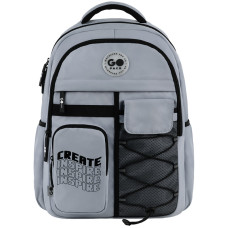 Рюкзак "GoPack" /GO26-184L-2/ Education Teens 184 сірий (1/10)