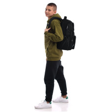 Рюкзак "GoPack" /GO26-184L-3/ Education Teens 184 чорний (1/10)