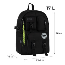 Рюкзак "GoPack" /GO26-2500L-3/ Education Teens 2500L чорний (1/10)