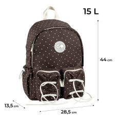 Рюкзак "GoPack" /GO26-130L-2/ Education Teens 130L коричневий (1/10)