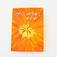 Скетчбук B6/40 "4PROFI" /902651/ ЧИСТІ "Frutti note" orange, кол.вн/бл, термокл, глян/лам, 70г