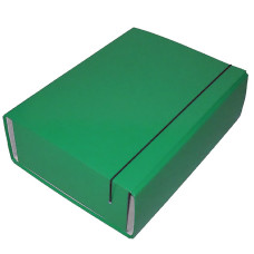 Папка-коробка А4 /iTEM306\100/ 100мм., на гумці, зелена (1/7)