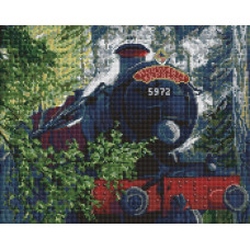 Алмазна мозаїка "Ідейка" /AMO20369/ WB "Harry Potter: Дорога до Гоґвортсу" 40*50см