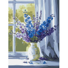 Картина за номерами "Ідейка" /KHO3378/ "Мить натхнення" 30*40см