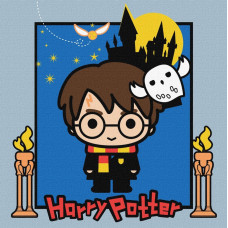 Картина за номерами "Ідейка" /KHO1367/ WB "Harry Potter: Таємниці замку" 25*25см