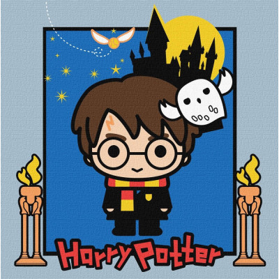Картина за номерами "Ідейка" /KHO1367/ WB "Harry Potter: Таємниці замку" 25*25см