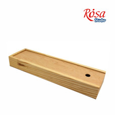 Пенал для пензликів ПК6 /38*4,9*3/ дерев'яний ROSA Studio
