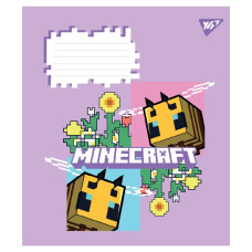 Зошит уч. "YES" 24арк.== /767589/ "Minecraft Flowers" (20/320)