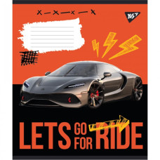 Зошит уч. "YES" 18арк.# /766583/ "Lets go for ride" (25/400)