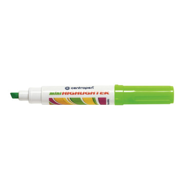 STOCK Маркер текстовий "Centropen" /8052/04/ "Fax Mini", 1-4,6 мм, зелений (10)
