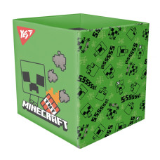 Стакан-підставка для ручок "YES" /708215/ "Minecraft", картон (1/48)